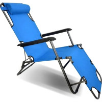 Крісло складане Voltronic 1780х600х800мм, Blue (YT36096)