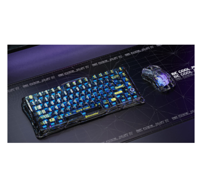 GravaStar Мишка GravaStar Mercury M2 Transparent Black (GRAVASTARM2_XTAL_BLK)