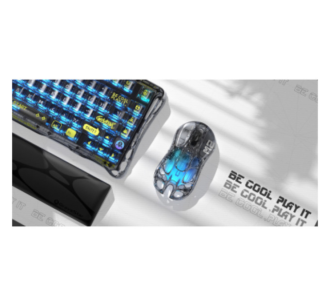 GravaStar Мишка GravaStar Mercury M2 Transparent Black (GRAVASTARM2_XTAL_BLK)