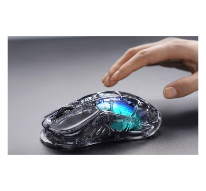 GravaStar Мишка GravaStar Mercury M2 Transparent Black (GRAVASTARM2_XTAL_BLK)