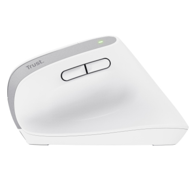 Trust Мишка Trust Bayo+ Ergonomic Wireless/Bluetooth White (25399)