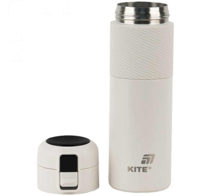 Kite Термокружка Kite 1227 з термодатчиком 450 мл бежевий (K25-1227-1)