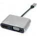 Extradigital Перехідник Type-C to HDMI / VGA Extradigital (KBV1743)
