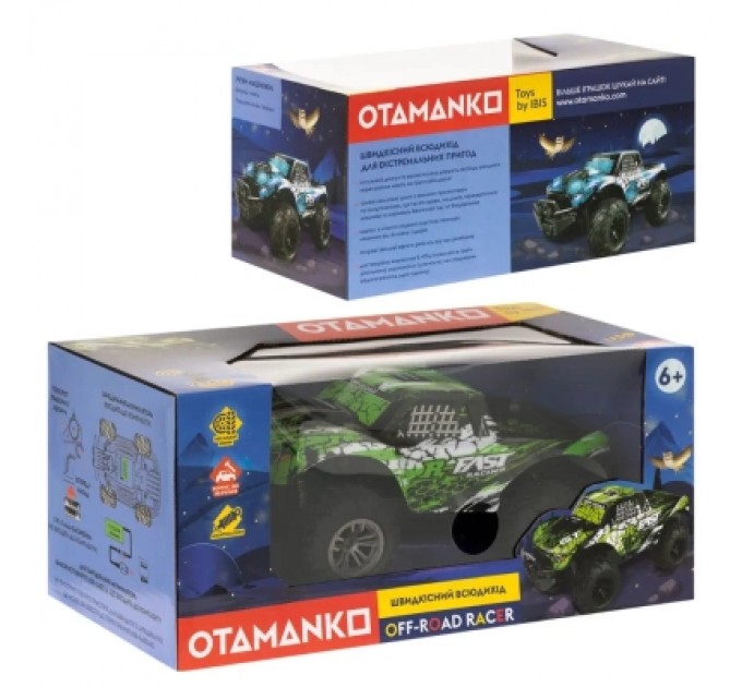 Otamanko Радіокерована іграшка Otamanko Швидкісний всюдихід OFF-ROAD RACER, зелений (С009 green)