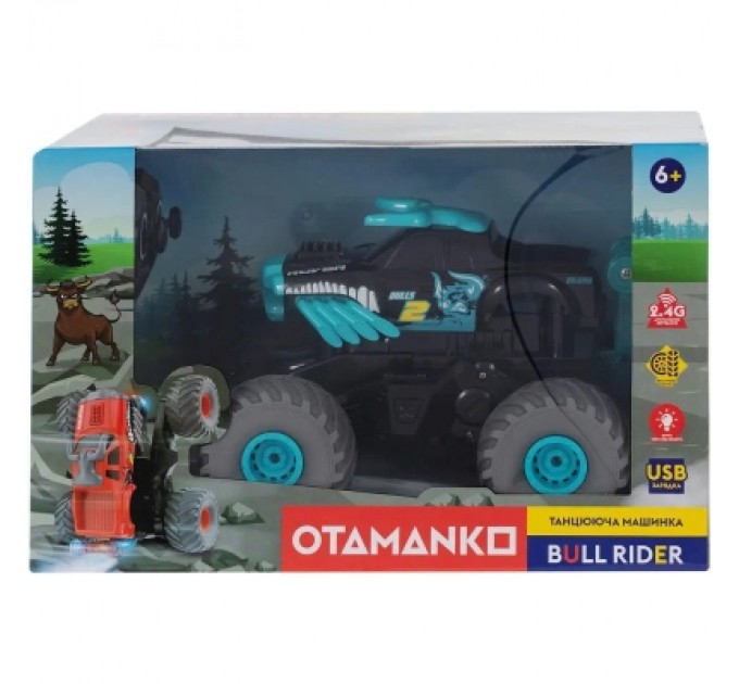 Otamanko Радіокерована іграшка Otamanko Танцююча машинка BULL RIDER, зелений (С006 green)