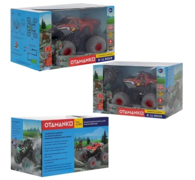 Otamanko Радіокерована іграшка Otamanko Танцююча машинка BULL RIDER, червоний (С006 red)