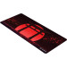 GamePro Килимок для мишки GamePro Speed/Control Black-Red (MP275R)