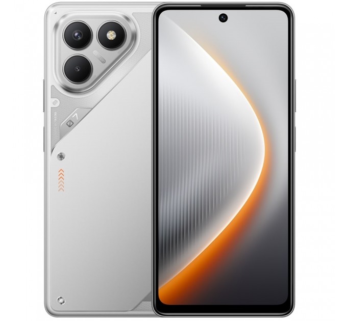 Tecno Мобільний телефон Tecno POVA 7 Neo 8/256Gb Magic Silver (4894947086816)