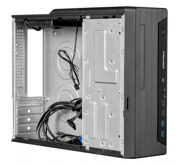 Prologix Корпус Prologix E117 Slim 400W Black