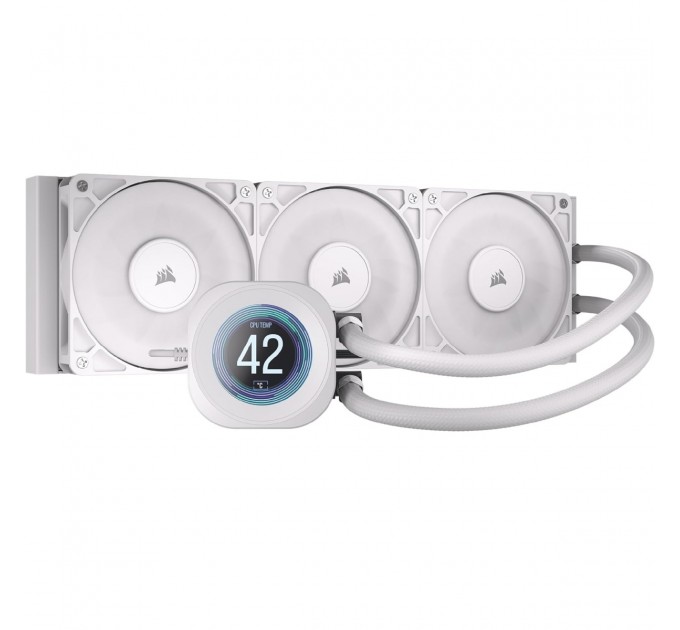 Corsair Система водяного охолодження Corsair Nautilus 360 RS LCD White (CW-9061034-WW)