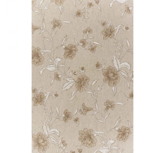 Прованс Скатертина Прованс Квіти беж Господиня 180х136 см (4823093450912)