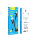 HOCO Кабель Hoco X89 Wind USB - USB Type-C (M/M), 1 м, Black (6931474784360)