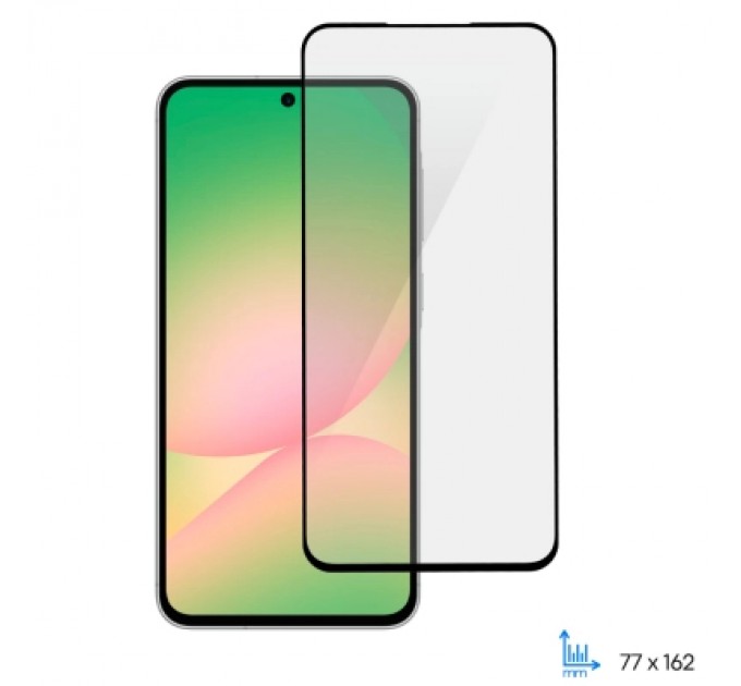 2E Скло захисне 2E Samsung Galaxy A56 5G (A566) 2.5D FCFG black (2E-G-A56-SMFCFG-BB)