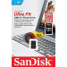 SanDisk USB флеш накопичувач SanDisk 256GB Ultra Fit USB 3.1 (SDCZ430-256G-G46)