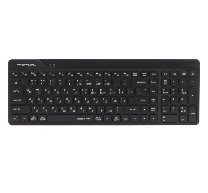 A4Tech Клавіатура бездротова A4Tech FBK23 AS Black