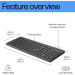 HP Клавіатура HP 220 Wireless UA Black (805T2AA)
