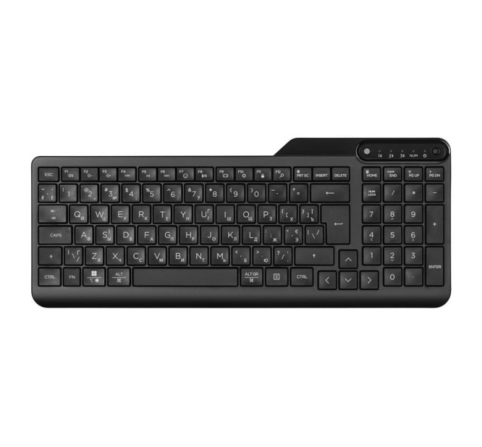 HP Клавіатура HP 460 Multi-Device Bluetooth UA Black (7N7B8AA)