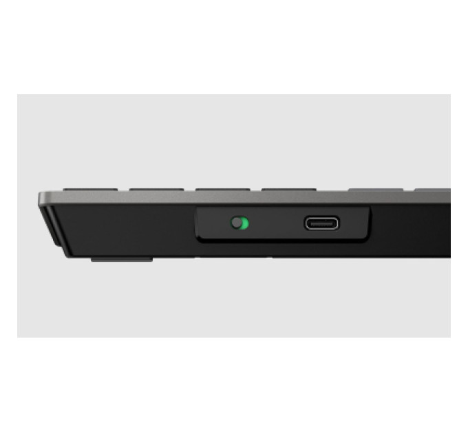 HP Клавіатура HP 720 Multi-Device Rechargeable Wireless/Bluetooth UA Black (9T5B1AA)