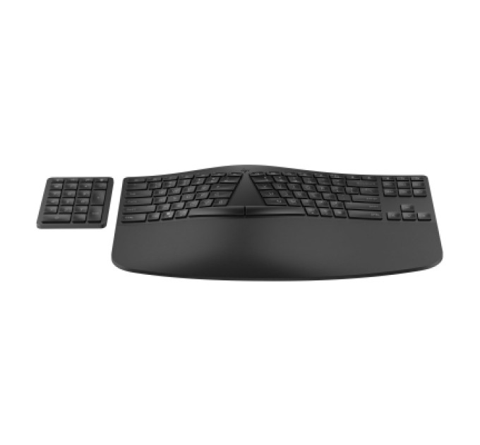 HP Клавіатура HP 960 BLK Ergonomic split-zone UA Black (7E755AA)