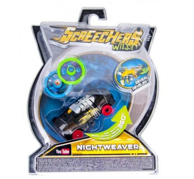 Screechers Wild ! Трансформер Screechers Wild ! L 1- Найтвівер від 5 до 7 років (EU683114)