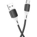 BOROFONE Дата кабель USB 2.0 AM to USB-C 1.0m 3A silicone BX79 black BOROFONE (6974443384789)