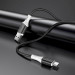 BOROFONE Дата кабель USB 2.0 AM to USB-C 1.0m 3A silicone BX79 black BOROFONE (6974443384789)