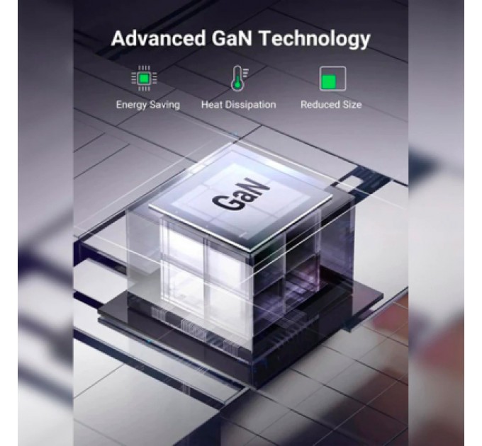 Ugreen Зарядний пристрій Ugreen 2xUSB 40W GAN (Type-C 25W+20W) PD CD294 (90573)