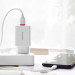 BOROFONE Зарядний пристрій BOROFONE BA21A Long Journey USB QC3.0 + cable USB to Micro 5P 18W White (6931474702470)