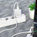 BOROFONE Зарядний пристрій BOROFONE BA74A Aspirer USB + cable USB to Micro 5P White (6974443388664)
