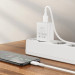 BOROFONE Зарядний пристрій BOROFONE BA74A Aspirer USB + cable USB to Micro 5P White (6974443388664)
