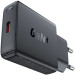 Acefast Зарядний пристрій Acefast A65 USB-C PD20W GaN ultra-thin Black (6974316282686)