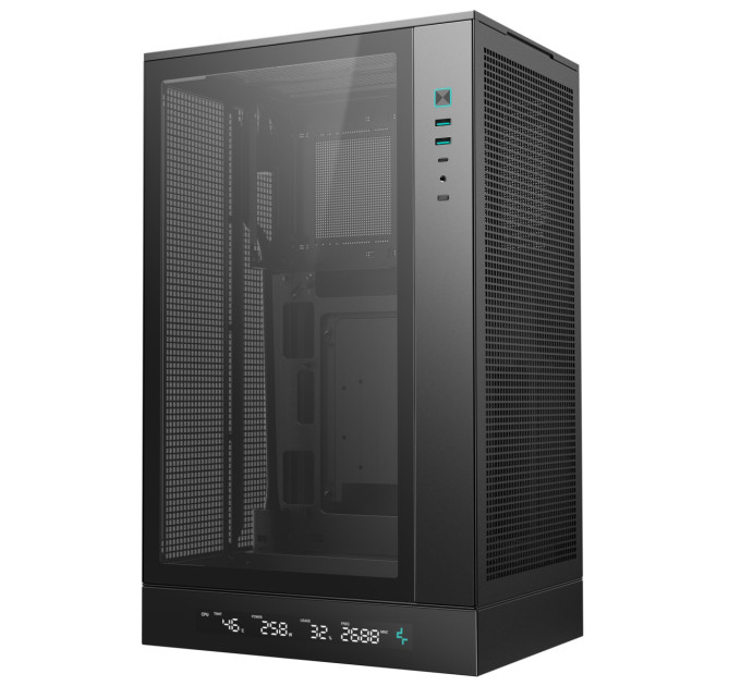 Deepcool Корпус DeepCool CH270 Digital Black (R-CH270-BKNDM0-G-1) без БЖ