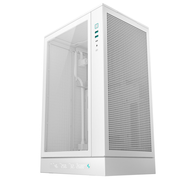 Deepcool Корпус DeepCool CH270 Digital White (R-CH270-WHNDM0-G-1) без БЖ
