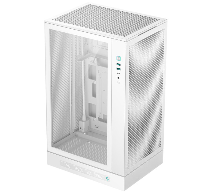 Deepcool Корпус DeepCool CH270 Digital White (R-CH270-WHNDM0-G-1) без БЖ