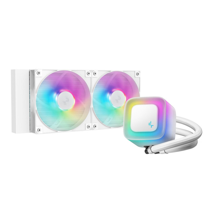 Deepcool Система водяного охолодження DeepCool LE240 WH V2 (R-LE240-WHAMMN-G-2)