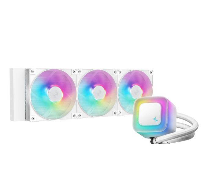 Deepcool Система водяного охолодження DeepCool LE360 WH V2 (R-LE360-WHAMMN-G-2)
