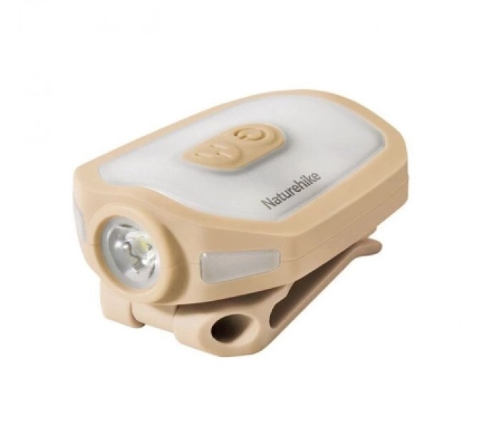 Naturehike Ліхтар Naturehike з кліпсою NH21ZM013 Бежевий (6927595798973)