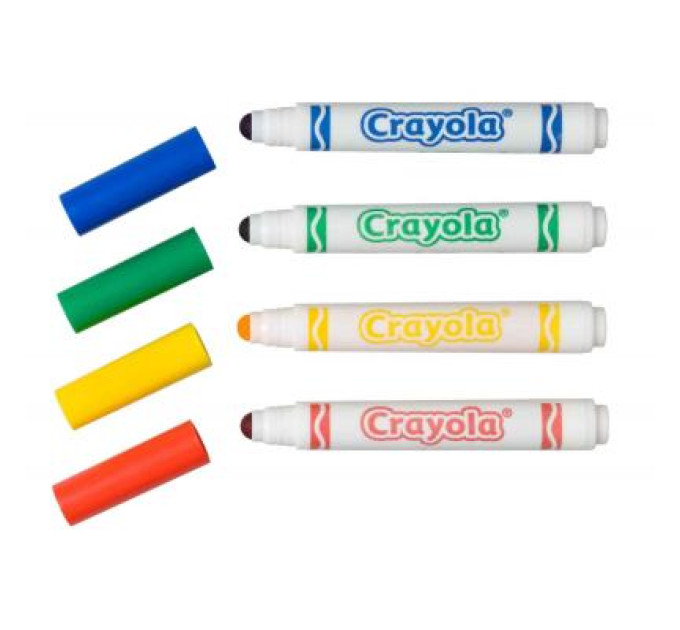 Crayola Набір для творчості Crayola 8 легко смываемых широких фломастеров (8324)