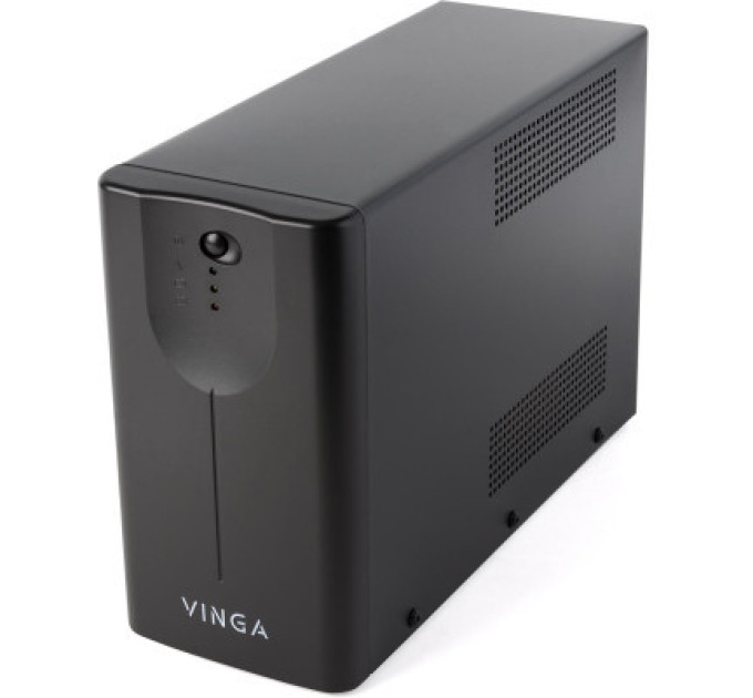 Vinga Пристрій безперебійного живлення Vinga LED 800VA metal case with USB (VPE-800MU)
