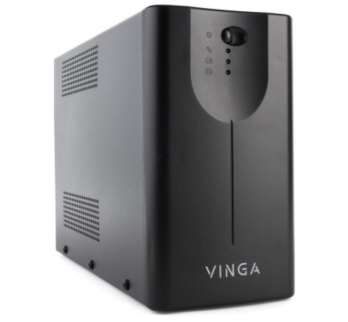 Vinga Пристрій безперебійного живлення Vinga LED 800VA metal case with USB (VPE-800MU)