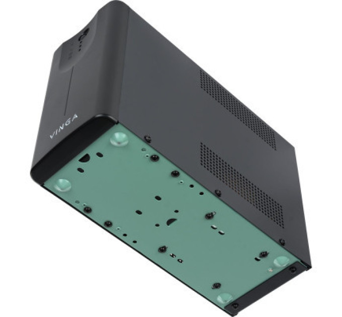 Vinga Пристрій безперебійного живлення Vinga LED 800VA metal case with USB (VPE-800MU)
