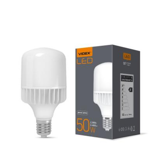 Videx Лампочка Videx A118 50W E40 5000K 220V (VL-A118-50405)