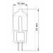 Videx Лампочка Videx G4C 12V 2W G4 4100K (VL-G4C-02124)