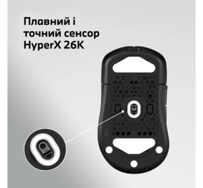 HyperX Мишка HyperX Pulsefire Saga Pro Wireless/Bluetooth Black (A2PB2AA)