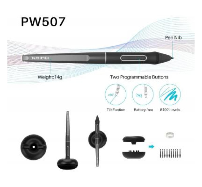 Huion Планшет-монітор Huion Kamvas 13 (GS1331)