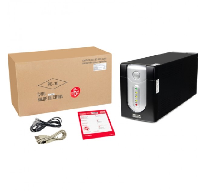 Powercom Пристрій безперебійного живлення Powercom IMP-3000AP Schuko