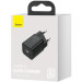 Baseus Зарядний пристрій Baseus Super Si Quick Charger 1C 25W Black (CCSP020101)
