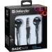Defender Навушники Defender Basic 609 Black-White (63609)