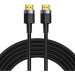 Baseus Кабель мультимедійний HDMI to HDMI 1.0m V2.0 Baseus (CADKLF-E01)