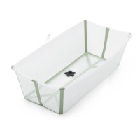 Ванночка Stokke Flexi Bath XL Складна Прозора Зелена (535904)
